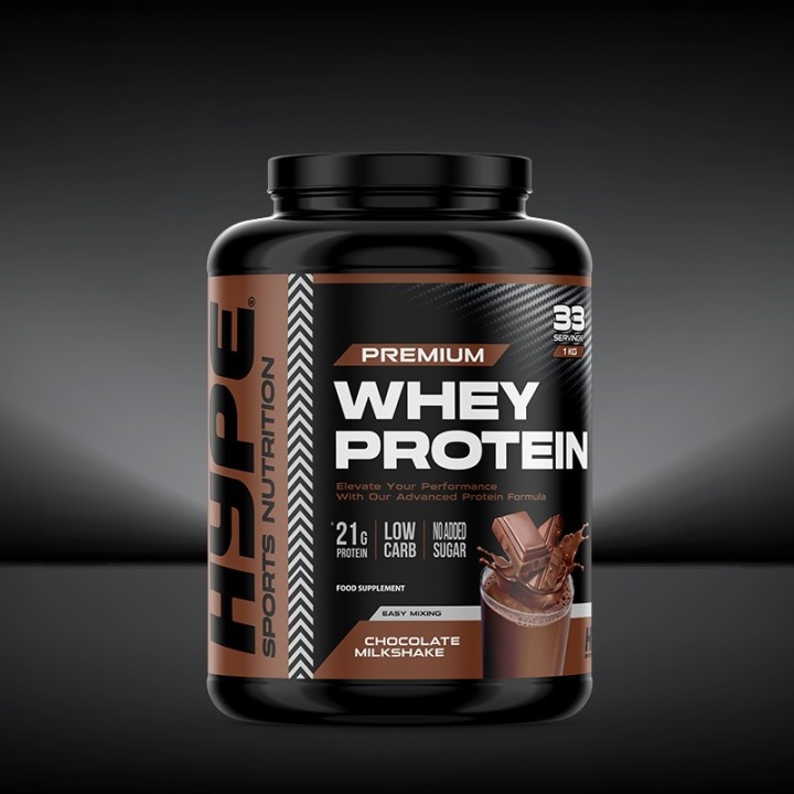 Hype Whey Protein Chocolate Milkshake