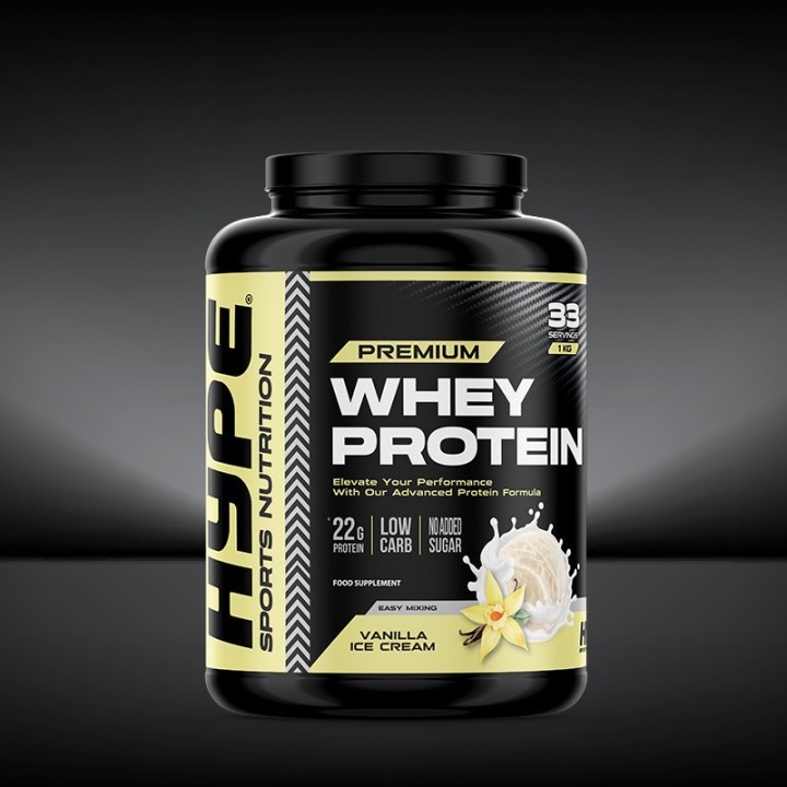 Hype Whey Protein Vanilla Ice Cream