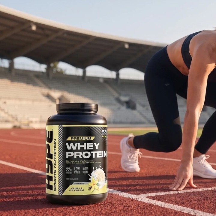 Hype Whey Protein Vanilla Ice Cream